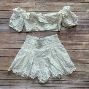 Luxxel | Two Piece White Set